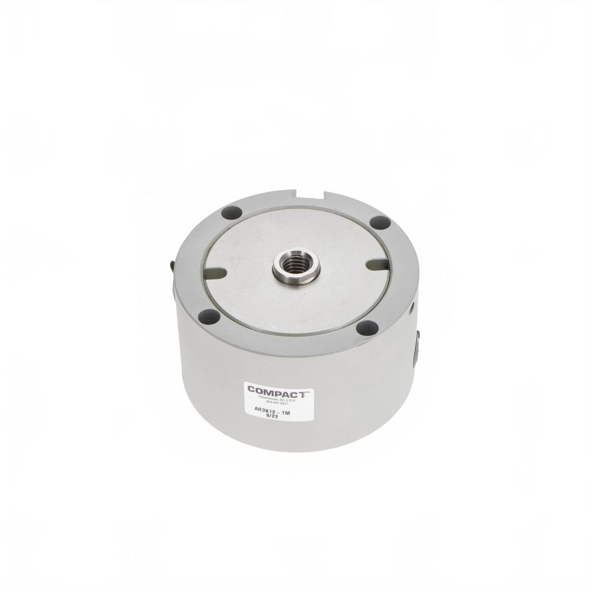 Air Cylinder, 3" Bore, 1/2" STK