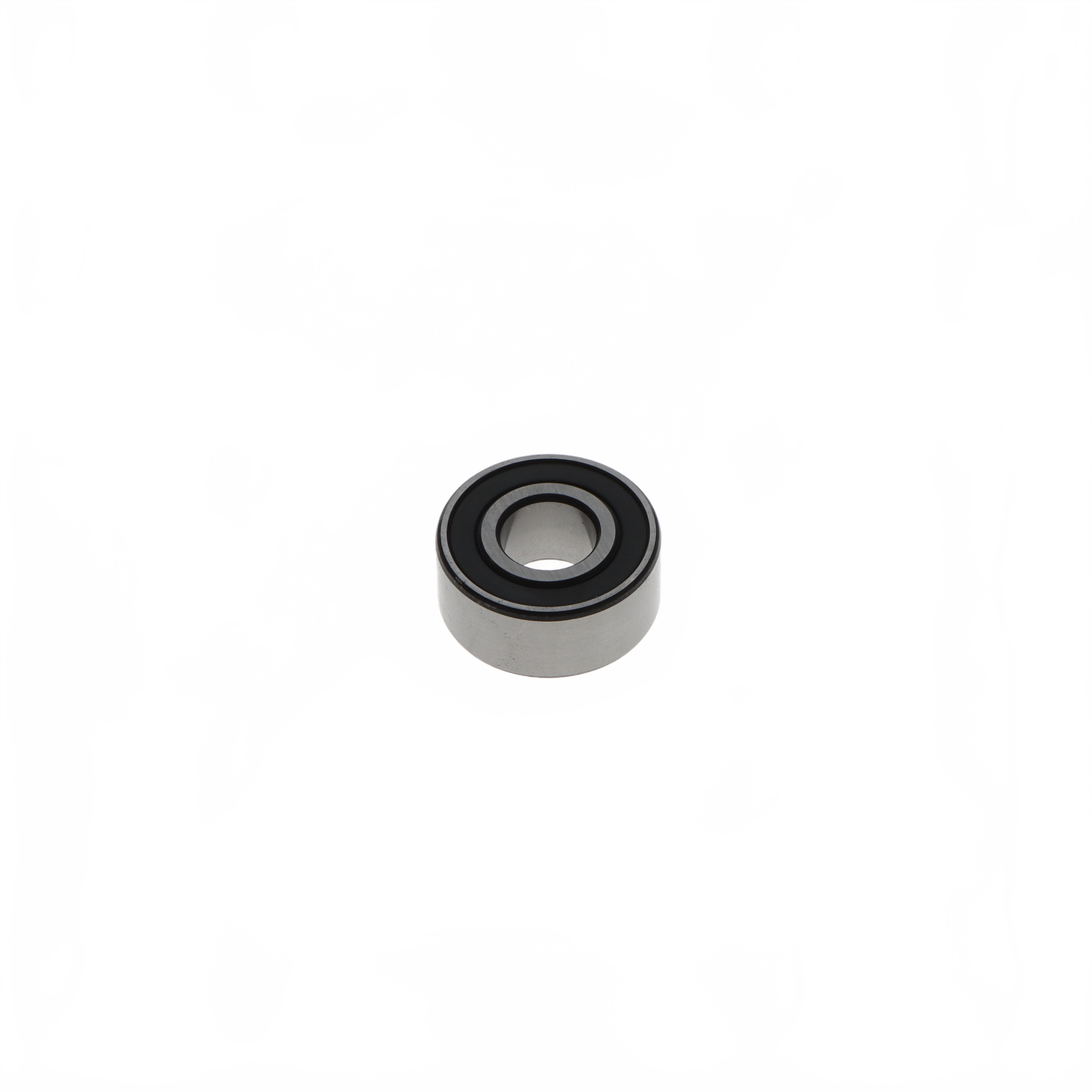 Single Row Ball Bearing, .688" Wide, .669" Bore, 1.575" OD, 2 Seals